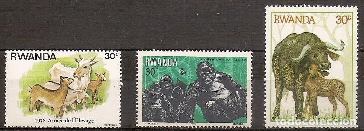 Sellos: LOTE SELLOS DE RUANDA - Foto 1