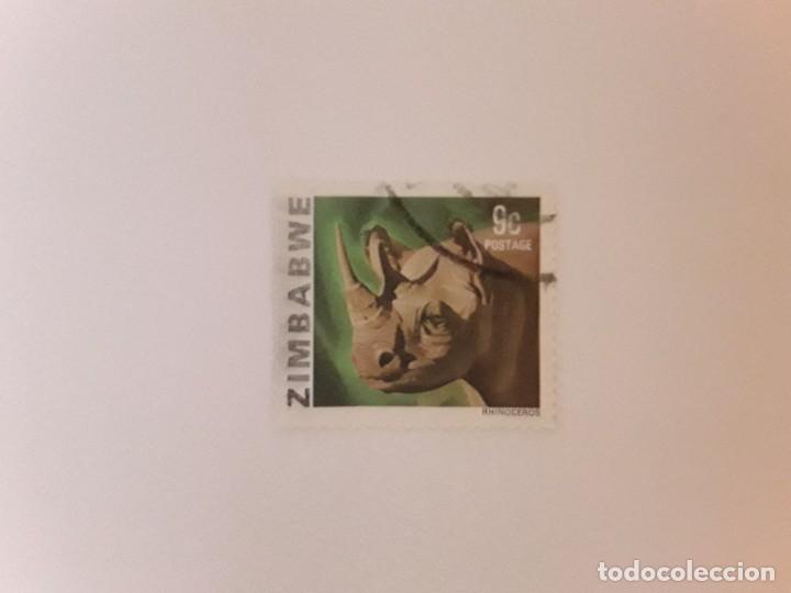 Sellos: ZIMBAWE SELLO USADO - Foto 1
