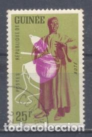 Selos: Republique de Guinee, 1962, Ivert 101 ,preobliterado, con goma
