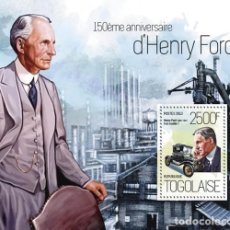 Sellos: TOGO 2013 SHEET MNH HENRY FORD CLASSIC CARS COCHES CLASICOS AUTOMOVILES AUTOS AUTOMOBILI VOITURES