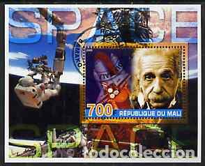 Sellos: MALI 2005 SHEET MNH USED ALBERT EINSTEIN ESPACIO ESPACE SPACE - Foto 1
