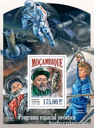 Sellos: MOZAMBIQUE 2013 SHEET MNH SOVIET SPACE PROGRAM PROGRAMA ESPACIAL SOVIETICO ESPACIO ESPACE GAGARIN - Foto 1
