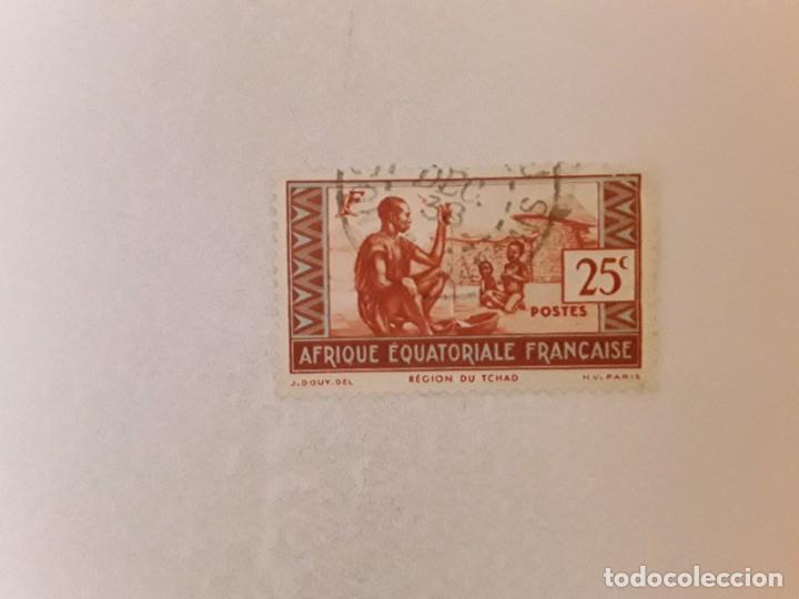 Sellos: A.E.F. SELLO USADO - Foto 1