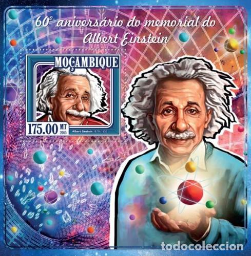 Sellos: MOZAMBIQUE 2015 SHEET MNH ALBERT EINSTEIN - Foto 1