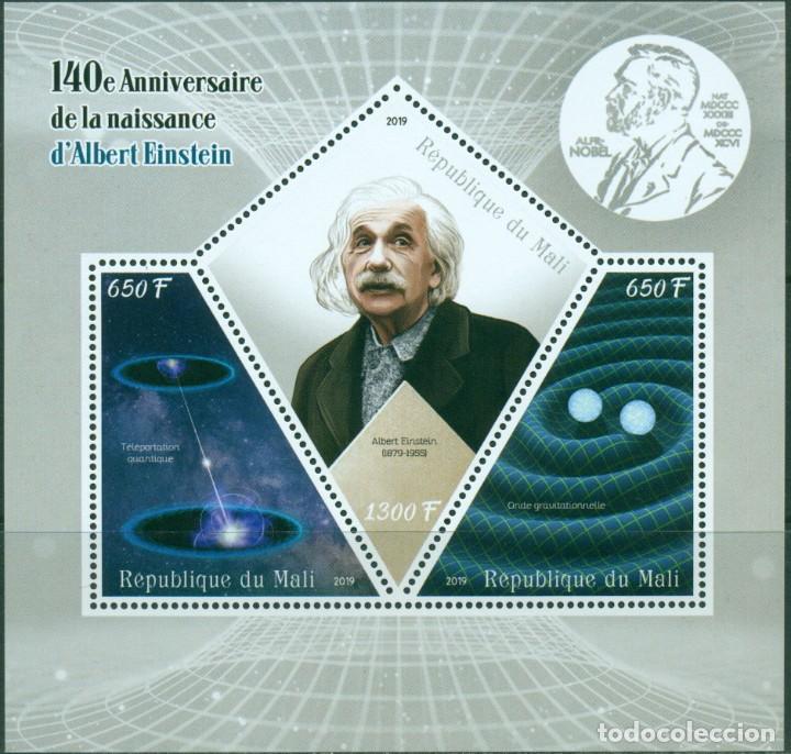 Sellos: MALI 2019 SHEET MNH ALBERT EINSTEIN - Foto 1