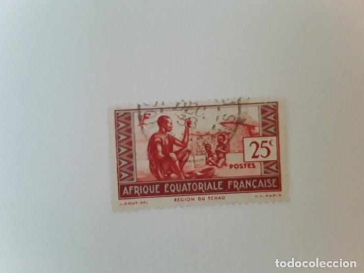 Sellos: A.E.F. SELLO USADO - Foto 1