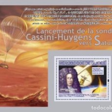 Sellos: GUINEA 2007 SHEET MNH CASSINI HUYGENS SONDA ESPACIAL SPACE PROBE SPACE ESPACE ESPACIO SATURNO SATURN. Lote 341644418