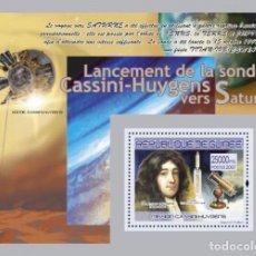 Sellos: GUINEA 2007 SHEET MNH CASSINI HUYGENS SONDA ESPACIAL SPACE PROBE SPACE ESPACE ESPACIO SATURNO SATURN. Lote 341644423