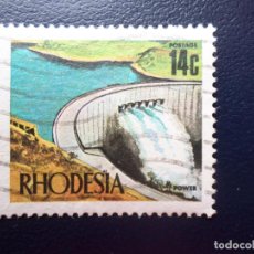 Sellos: RODESIA, 1973, PRESA, YVERT 224. Lote 341943863