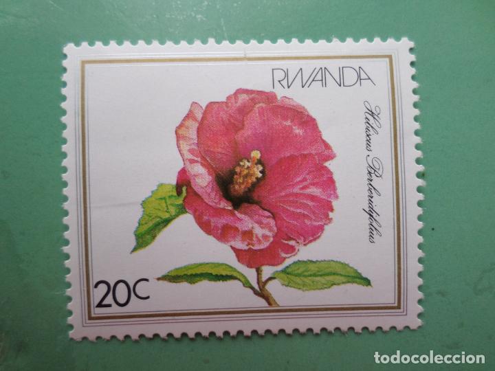 Sellos: ruanda, 1982, flora, Yvert 1047 - Foto 1