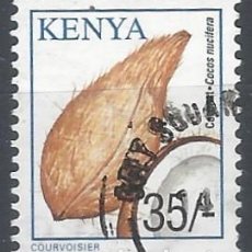 Selos: KENIA 2001 - PRODUCTOS AGRÍCOLAS, COCO - USADO. Lote 343679548