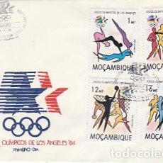Sellos: MOZAMBIQUE & FDC JUEGOS OLÍMPICOS DE LOS ÁNGELES, MAPUTO 1983 (7797)