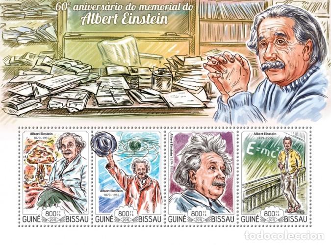 Sellos: GUINEA BISSAU 2015 SHEET MNH ALBERT EINSTEIN - Foto 1