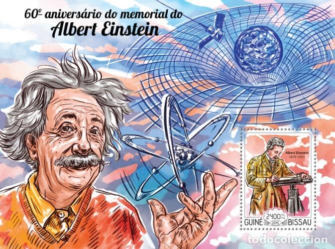 Sellos: GUINEA BISSAU 2015 SHEET MNH ALBERT EINSTEIN - Foto 1