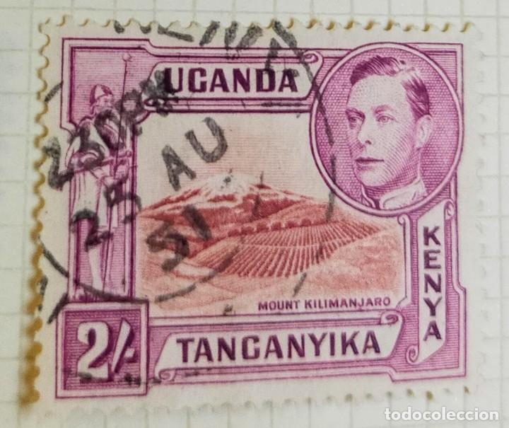 Sellos: Sello &Aacute;frica Oriental Brit&aacute;nica 1951 &rsaquo; Mt. Kilimanjaro 2 s - Chel&iacute;n de &Aacute;frica del Este