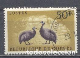 Stamps: Republique de Guinee, 1961, Ivert tellier 67,preobliterado, goma