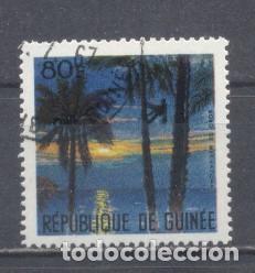 Stamps: Republique de Guinee, 1967, Ivert tellier 329,preobliterado, goma