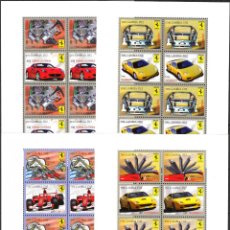 Sellos: GAMBIA 2010 4 SHEETS MNH COCHES DE CARRERAS RACING CARS AUTOS AUTOMOVILES CARS VOITURES AUTOMOBILI. Lote 363214360