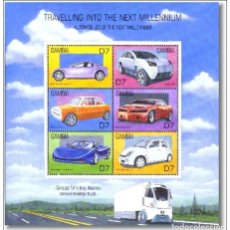 Sellos: GAMBIA 2000 SHEET MNH MILLENNIUM COCHES AUTOS AUTOMOVILES CARS VOITURES AUTOMOBILES AUTOMOBILI. Lote 363220110