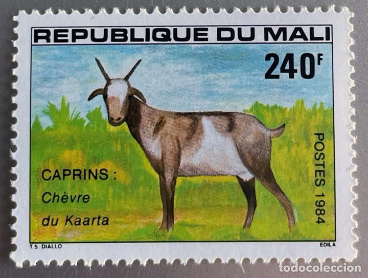 Sellos: Mali. Cabras. 1984 - Foto 1