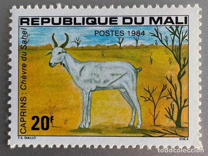 Sellos: Mali. Cabras. 1984 - Foto 1