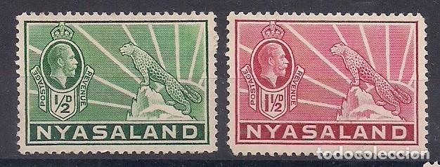 Selos: NYASALAND 1934-1935 - YVERT 43 Y 43