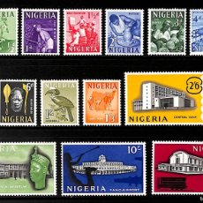 Sellos: NIGERIA, 1961 YVERT Nº 97 / 109 /**/,. Lote 373982354