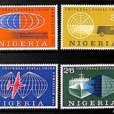 Sellos: NIGERIA, 1961 YVERT Nº 110 / 113 /**/,. Lote 373982484
