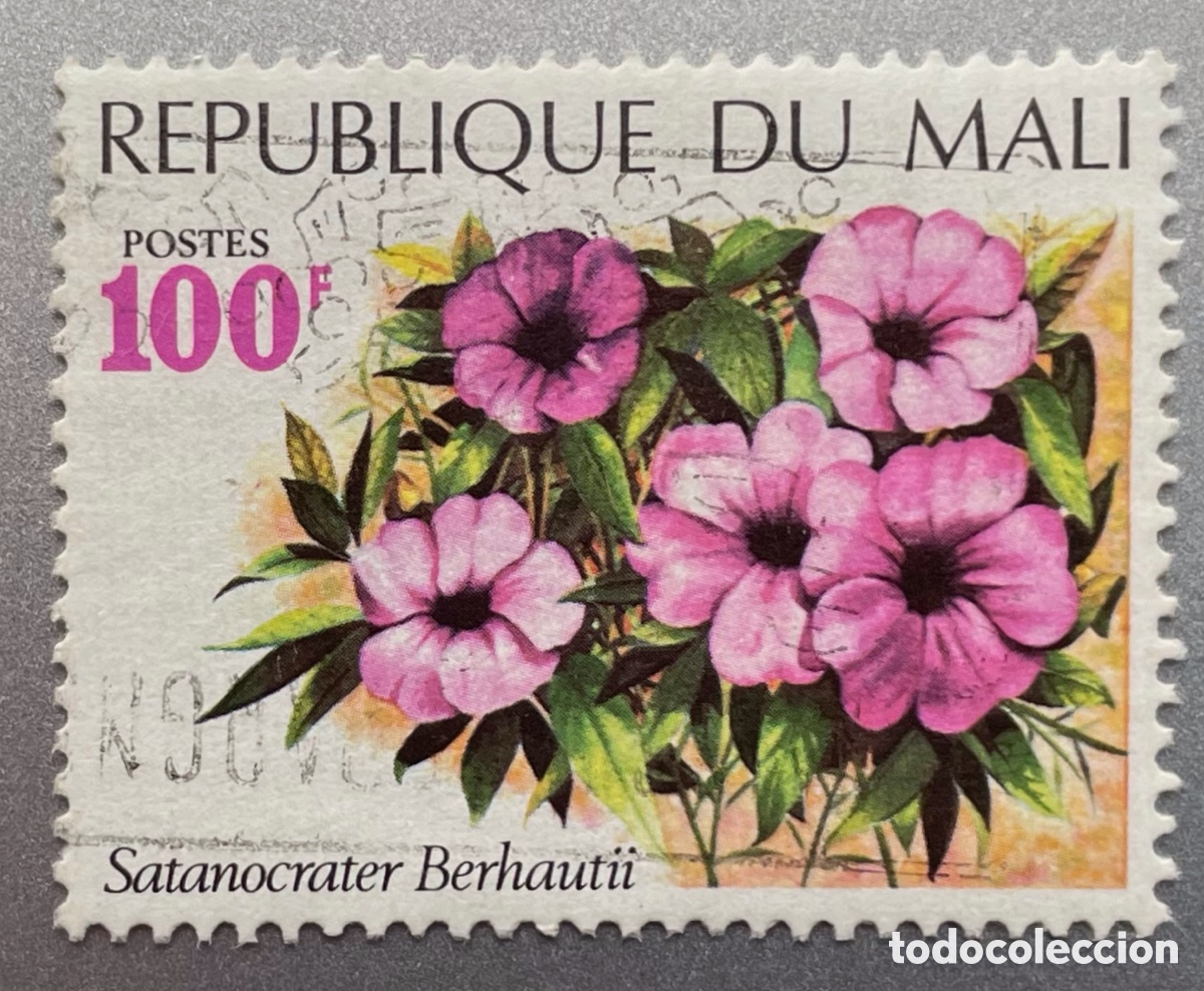 Sellos: Mali. Flores 1971 - Foto 1