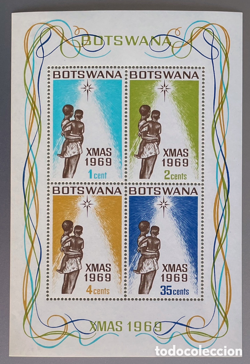 Sellos: Botswana. Navidad. 1969 - Foto 1
