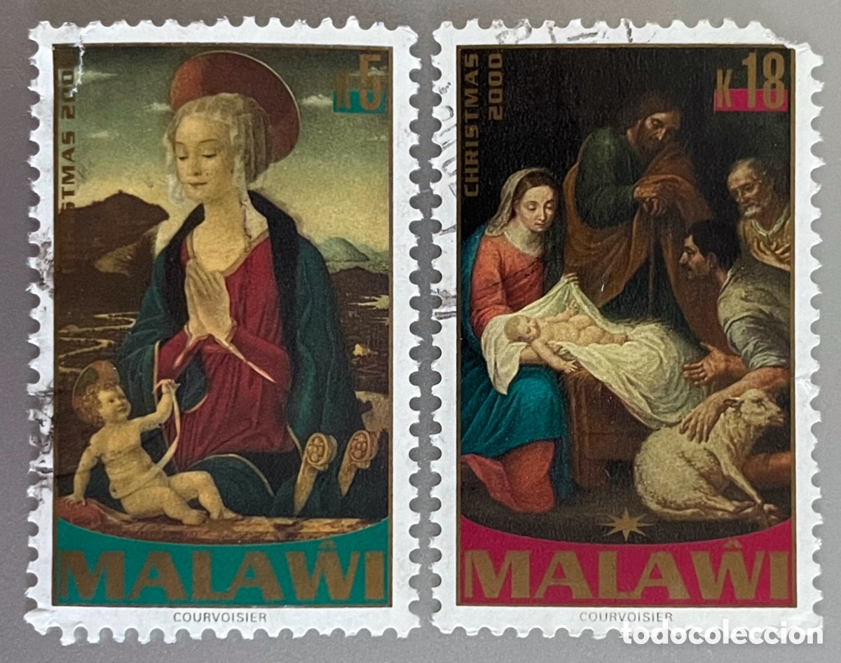 Sellos: Malawi. Navidad 2000 - Foto 1