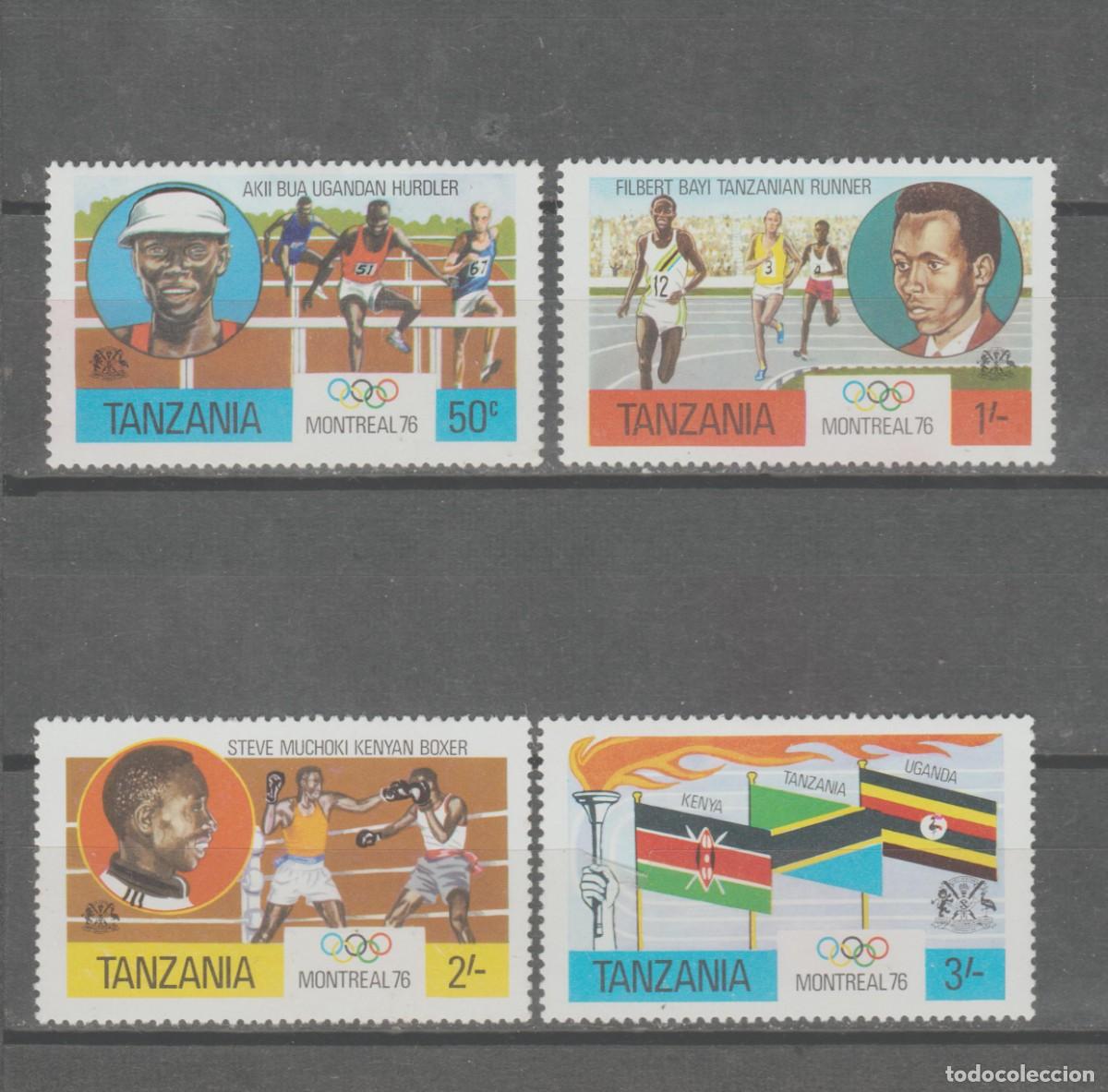Timbres: TANZANIA, 1976.