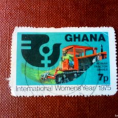 Sellos: GHANA, 1975, AÑO INTERNACIONAL DE LA MUJER. Lote 401248564
