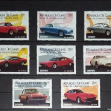 Sellos: GUINEA 2005 8 STAMPS MNH FERRARI CLASSIC CARS COCHES CLASICOS AUTOMOVILES AUTOS AUTOMOBILI VOITURES. Lote 401586589