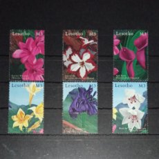 Sellos: LESOTHO 2002 6 STAMPS MNH FLORES DE AFRICA FLOWERS OF AFRICA FLEURS BLUMEN FIORI. Lote 401593799