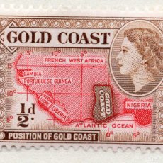 Sellos: GOLD COAST ( GHANA ) 1953 STAMP ,, MICHEL GB-GC 138. Lote 401761409