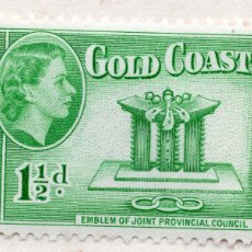 Sellos: GOLD COAST ( GHANA ) 1953 STAMP ,, MICHEL GB-GC 140. Lote 401761554