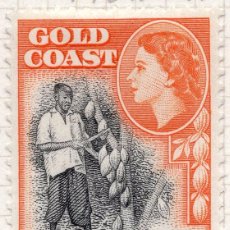 Sellos: GOLD COAST ( GHANA ) 1953 STAMP ,, MICHEL GB-GC 145. Lote 401761909