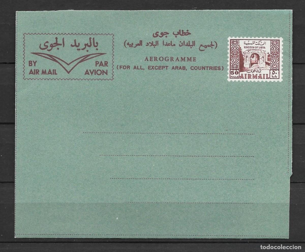 Sellos: Libia Aerograma - Foto 1