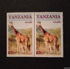 Sellos: SELLOS DE TANZANIA 1986 - FAUNA EN PELIGRO 329** E2