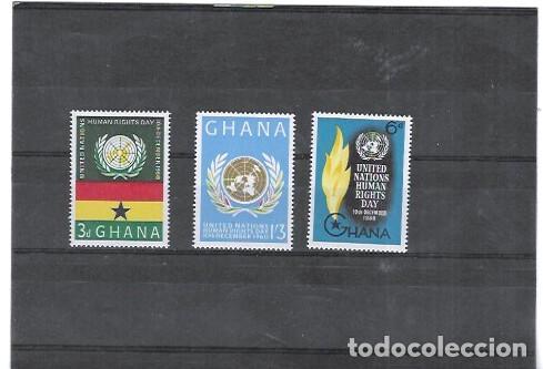 Sellos: GHANA N&ordm; 82 AL 84(**) - Foto 1