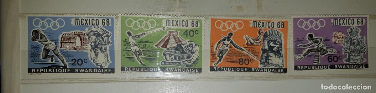 Sellos: RUANDA, 1968. - Foto 1