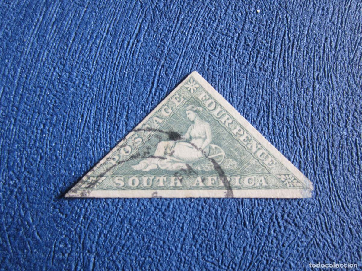 Briefmarken: SELLO ANTIGUO SUDAFRICA FOUR PENCE