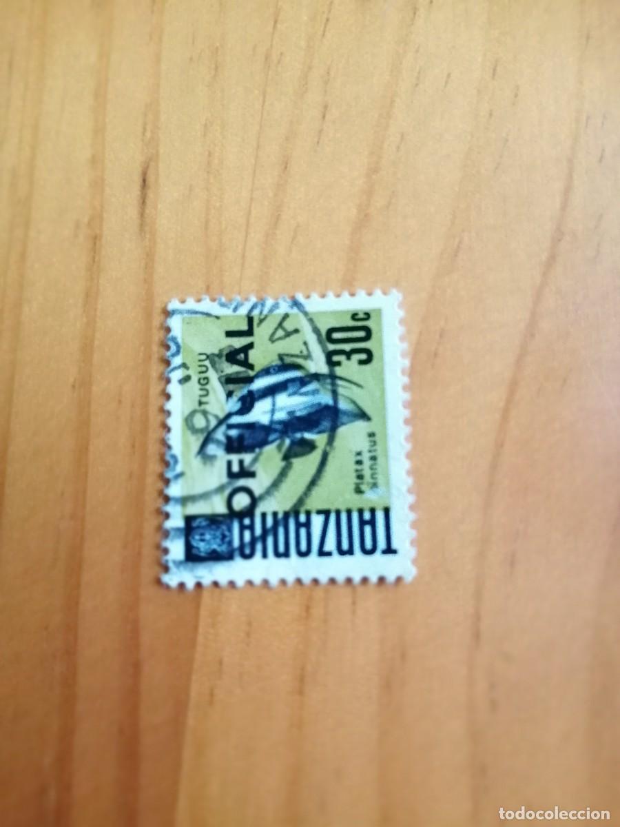 Timbres: TANZANIA - VALOR FACIAL 30 C - PEZ PLATAX PINNATUS