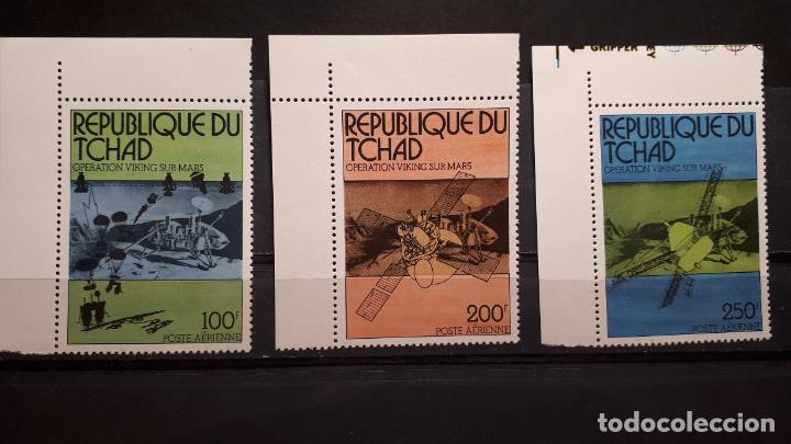 Sellos: TCHAD .A&ntilde;o 1976 ** YVERT 176/8 - Foto 1