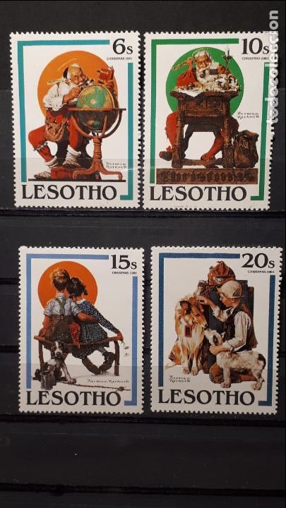 Timbres: LESOTO. A&ntilde;o 1981. **. YVERT 459/62