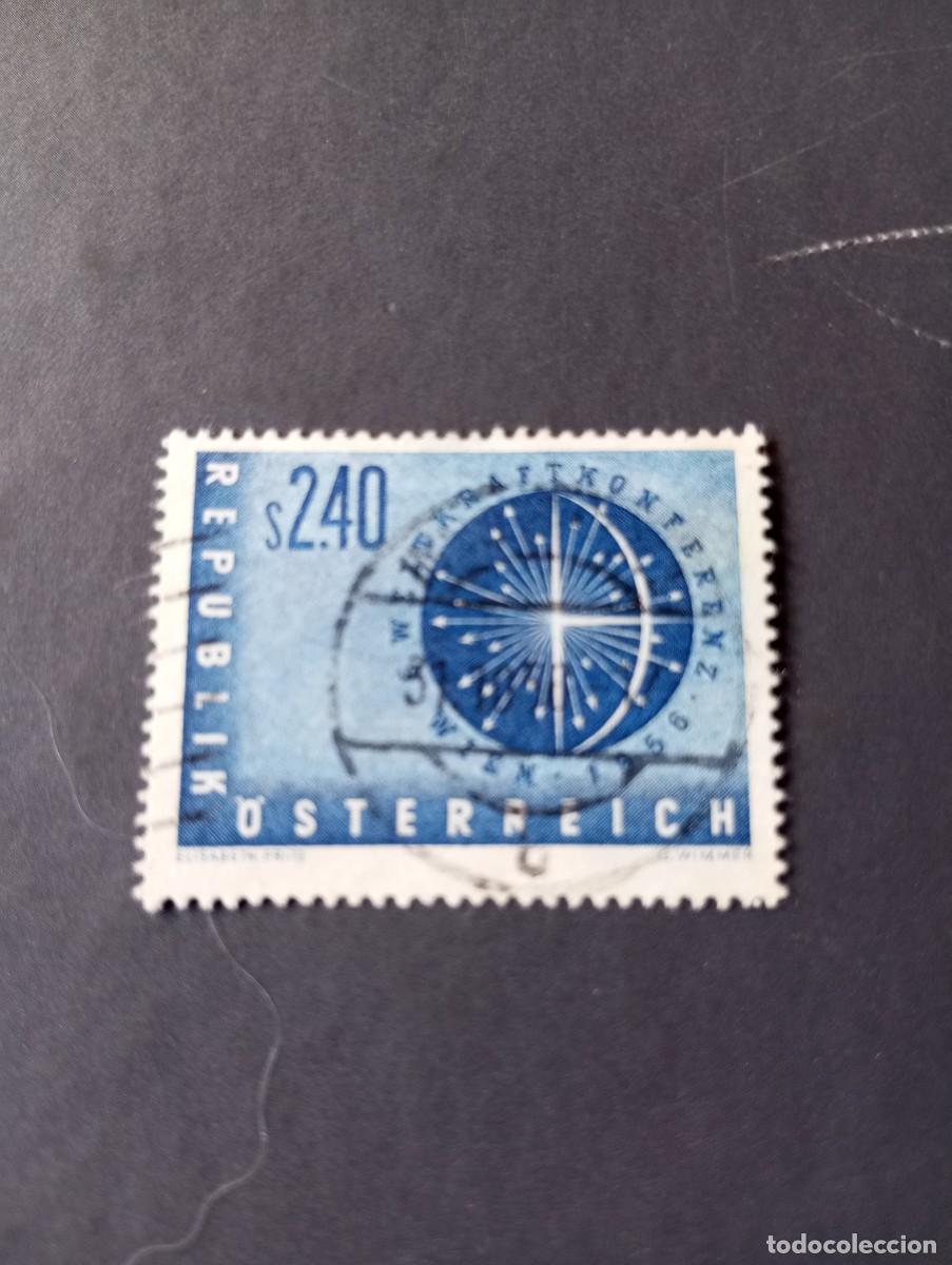 Timbres: AUSTRIA, 1956, CONFERENCIA MUNDIAL DE ENERG&Iacute;A,YT 859