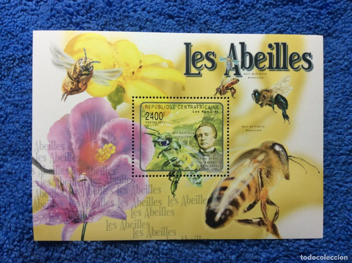 Sellos: AFRICA CENTRAL. 2011. ABEJAS (8TA04)