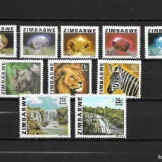 Sellos: ZIMBABWE , 1980, SERIE GENERAL, RIQUEZAS DEL PAÍS, NUEVOS, MNH**, YVERT 1 A 7, 10 A 12.