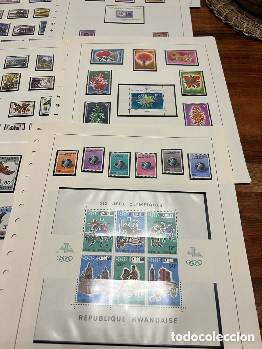 Sellos: Colecci&oacute;n sellos Ruanda - Foto 2
